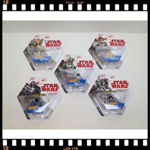 Mattel~Hot~Wheels~Star~Wars~Battle~Rollers~Set~5~